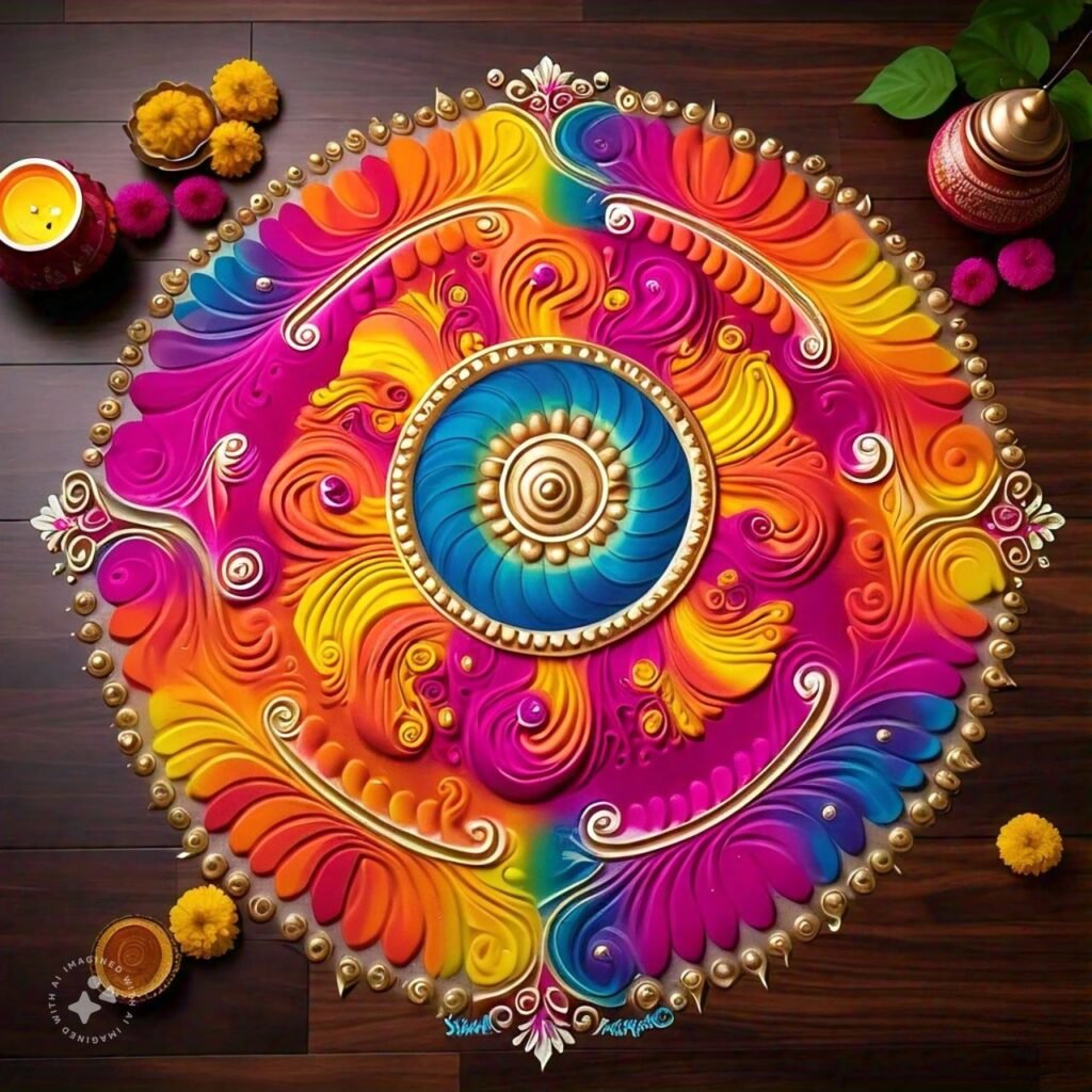 Karwa Chauth 2024 Beautiful Rangoli Designs